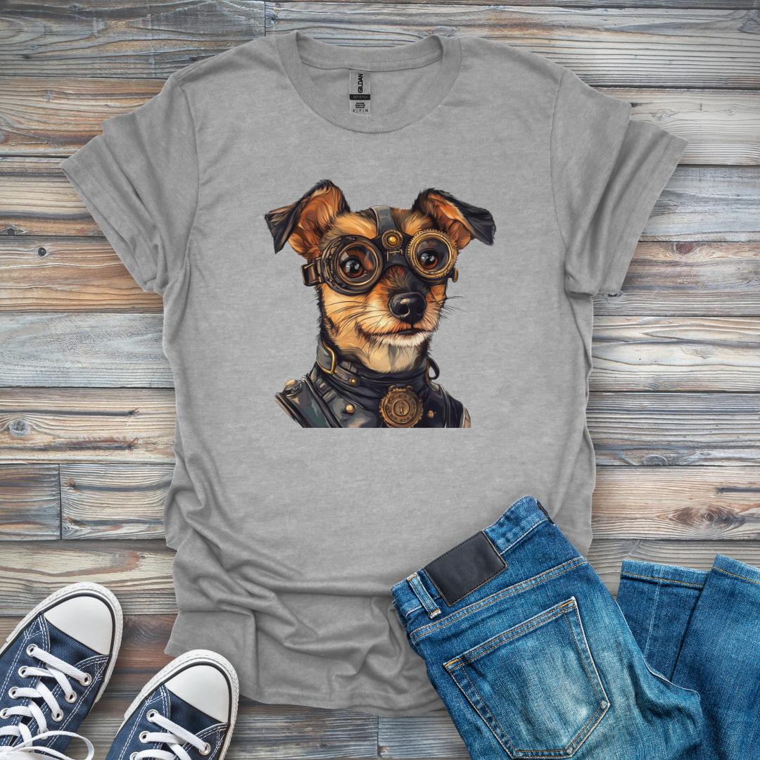 Steampunk Dog T-Shirt