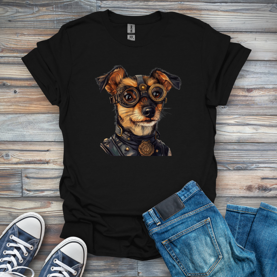 Steampunk Dog T-Shirt