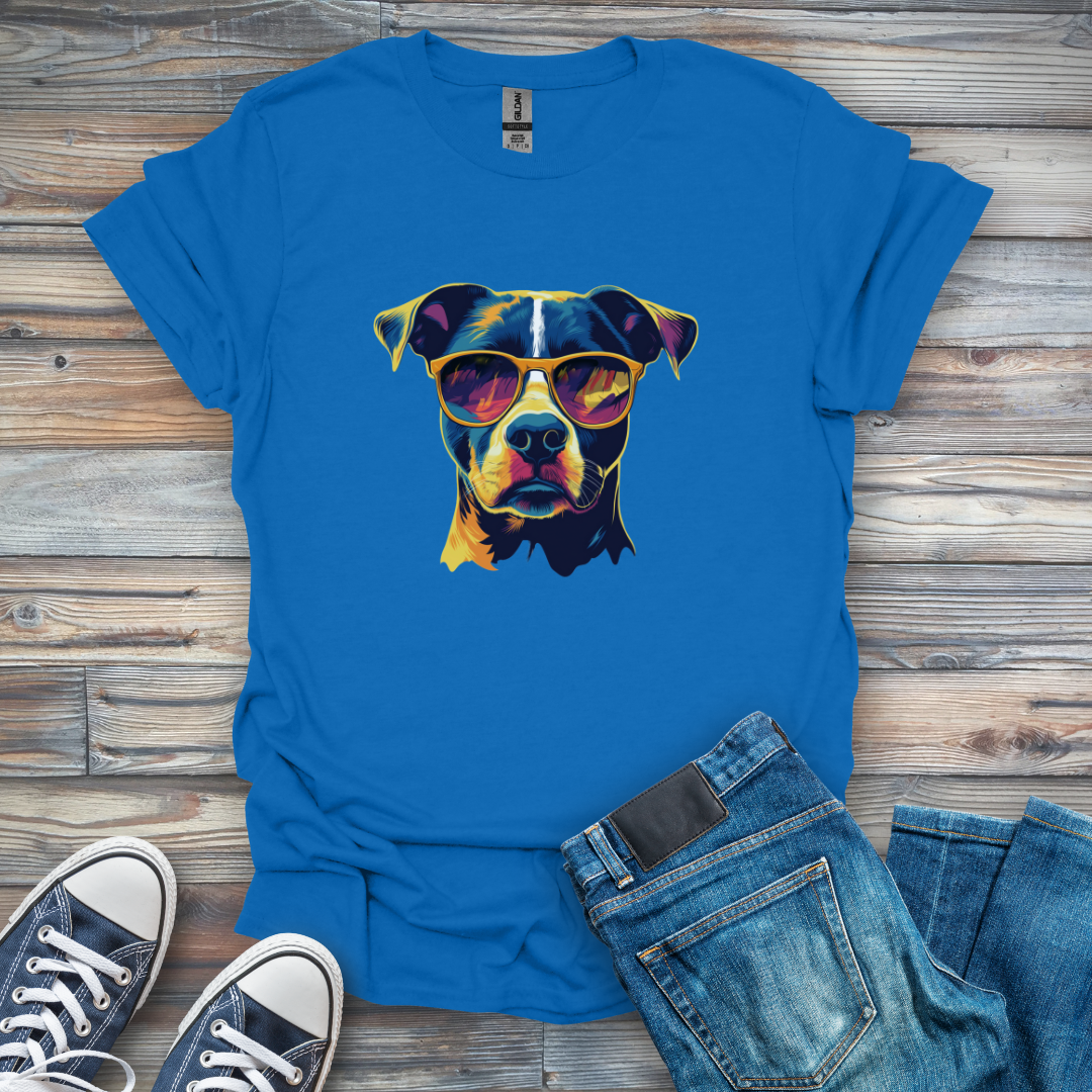 Whimsical Cool Pup T-Shirt