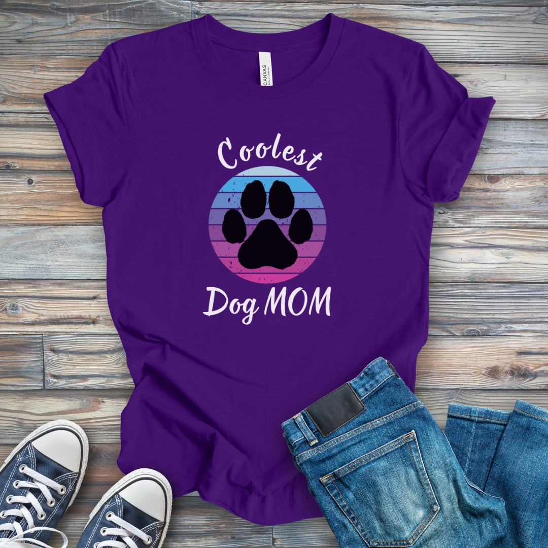 Coolest Dog Mom T-Shirt