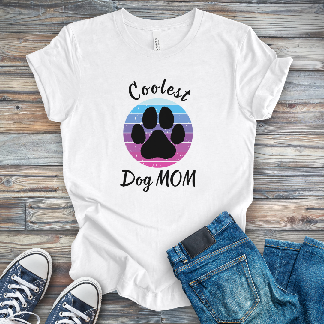 Coolest Dog Mom T-Shirt