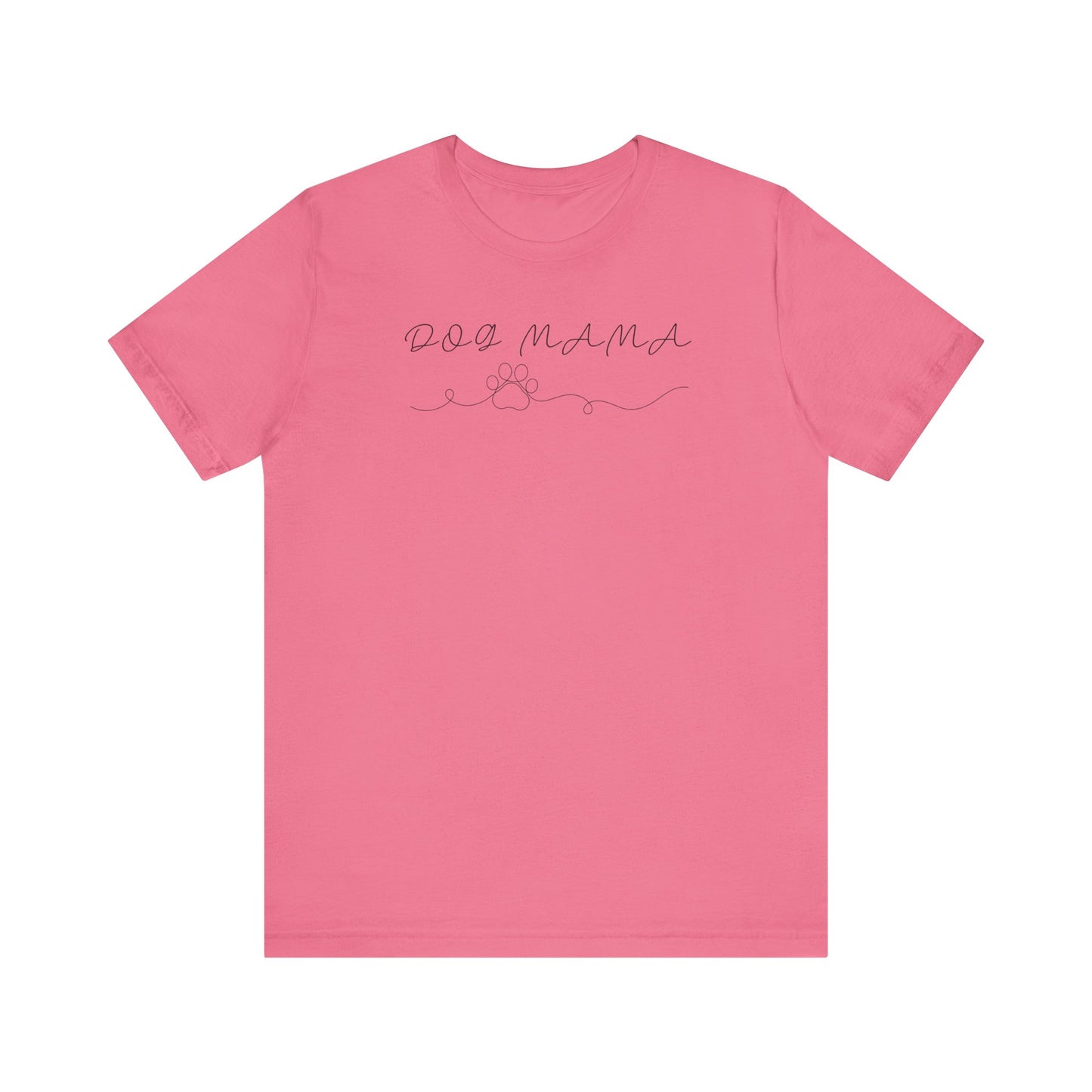 Dog Mama Single Line T-Shirt