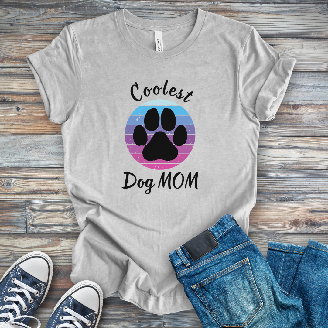 Coolest Dog Mom T-Shirt