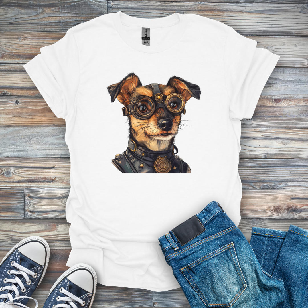 Steampunk Dog T-Shirt