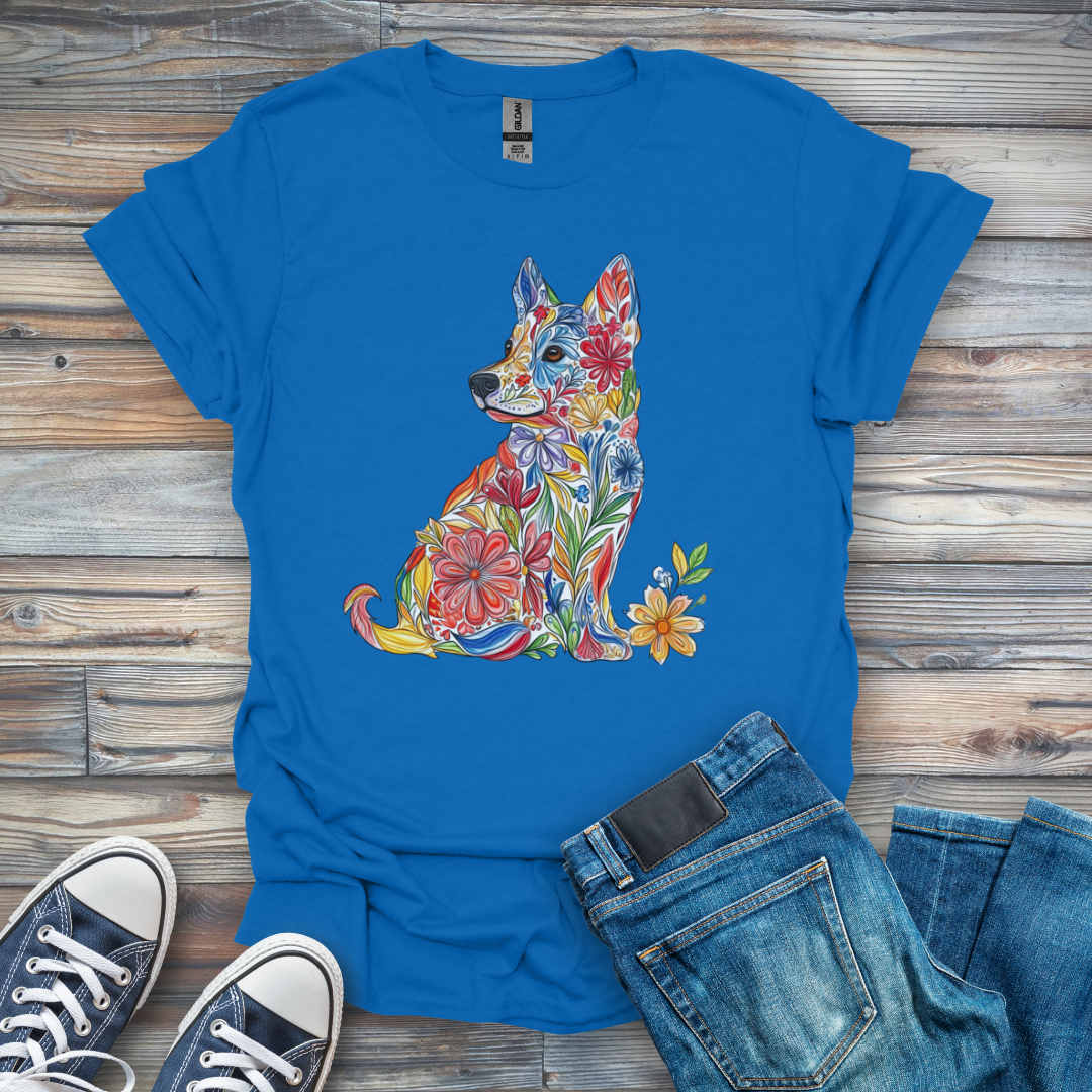 Flower Pup T-Shirt