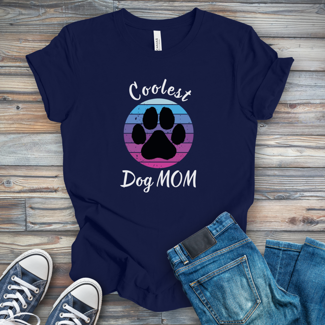 Coolest Dog Mom T-Shirt